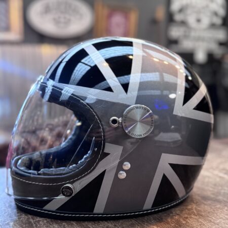 Casco Bárbaro GB + visor abatible plano