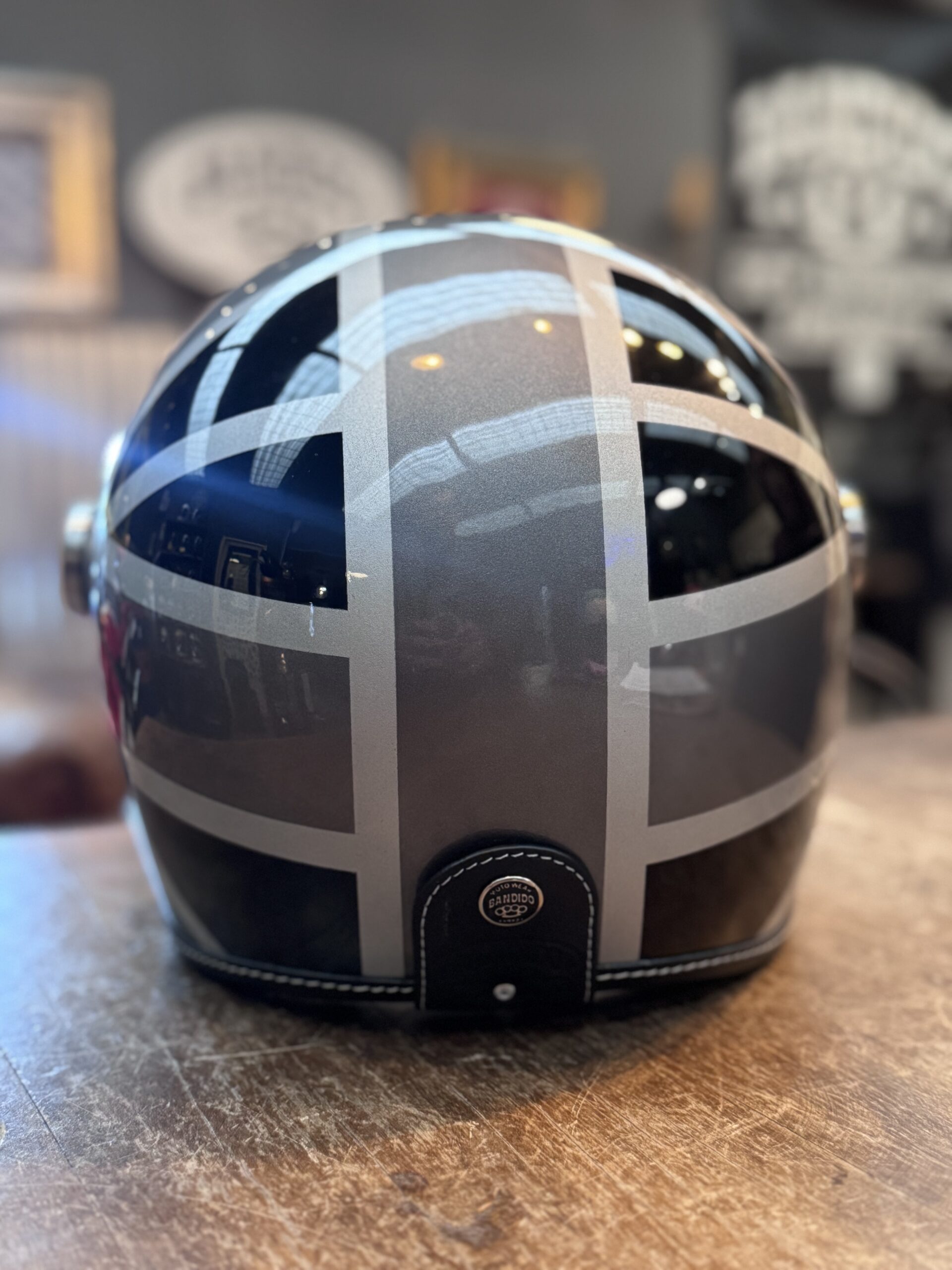 Casco Bárbaro GB + visor abatible plano - Image 2