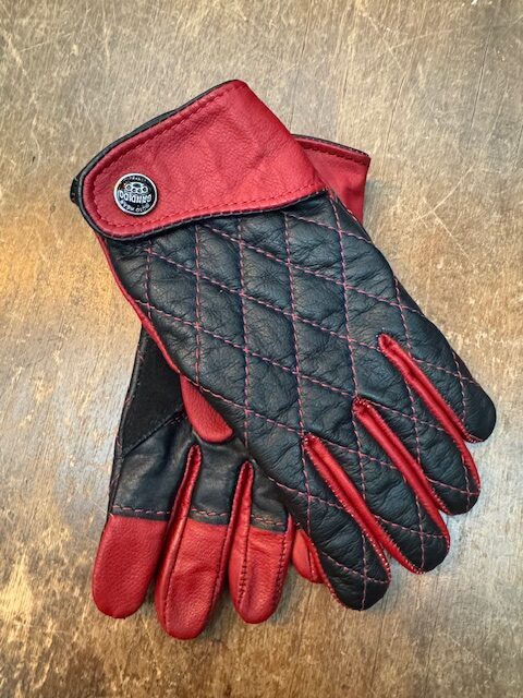 Guantes Monza  Mujer - Negro y Rojo