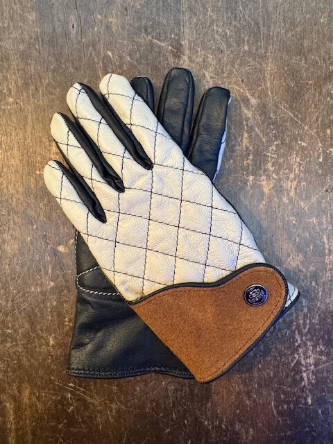 Guantes Monza - Crema y Negro