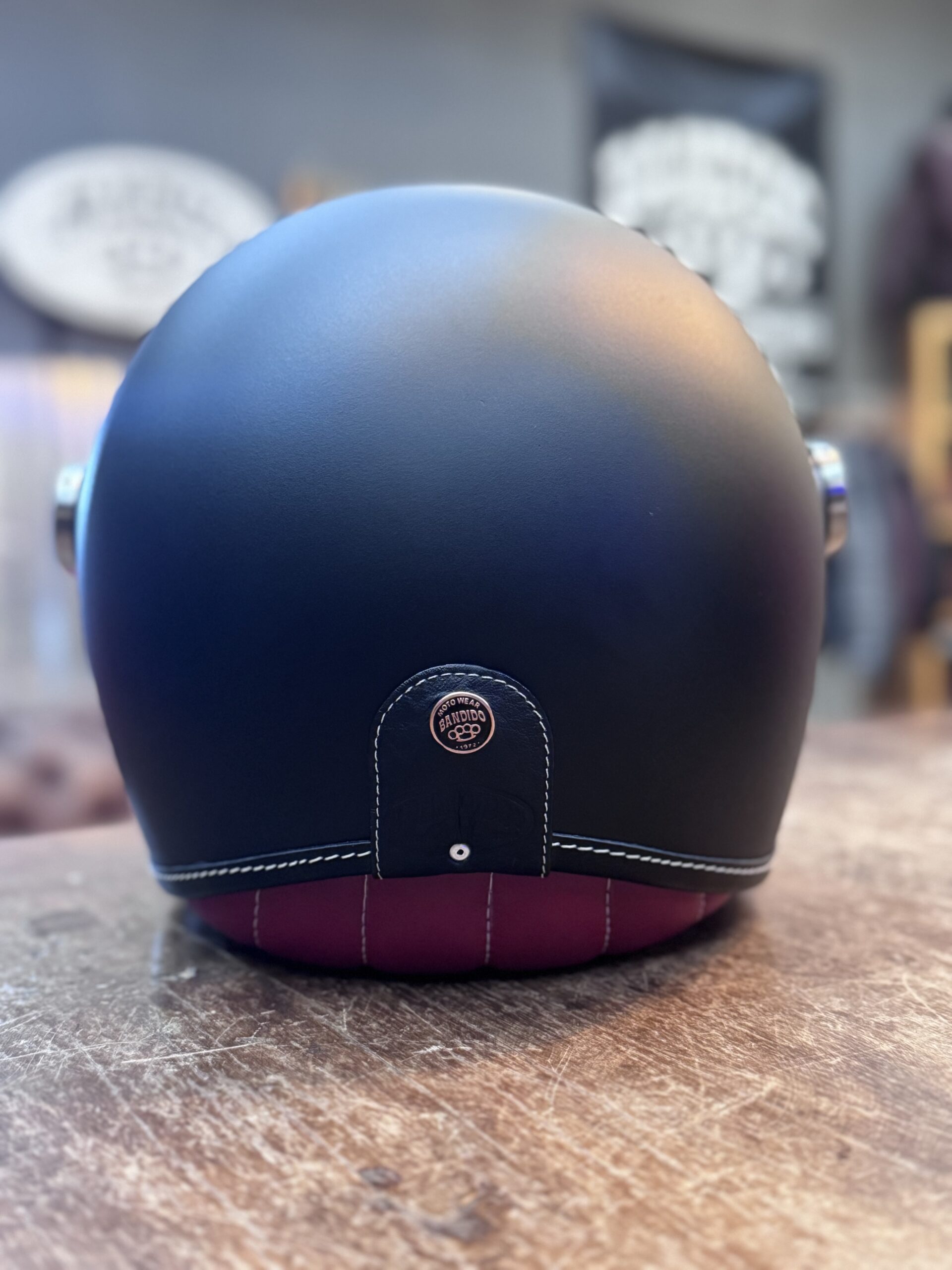 Casco Coyote - Negro mate + visor plano abatible - Image 2